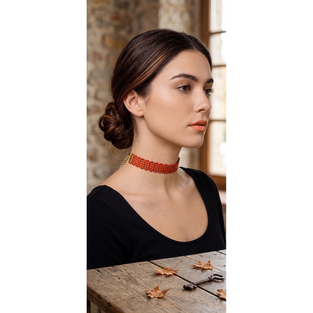 Lot 6 Choker Necklace Set Holiday Festive Y2K Christmas 90s Velvet Goth Cute